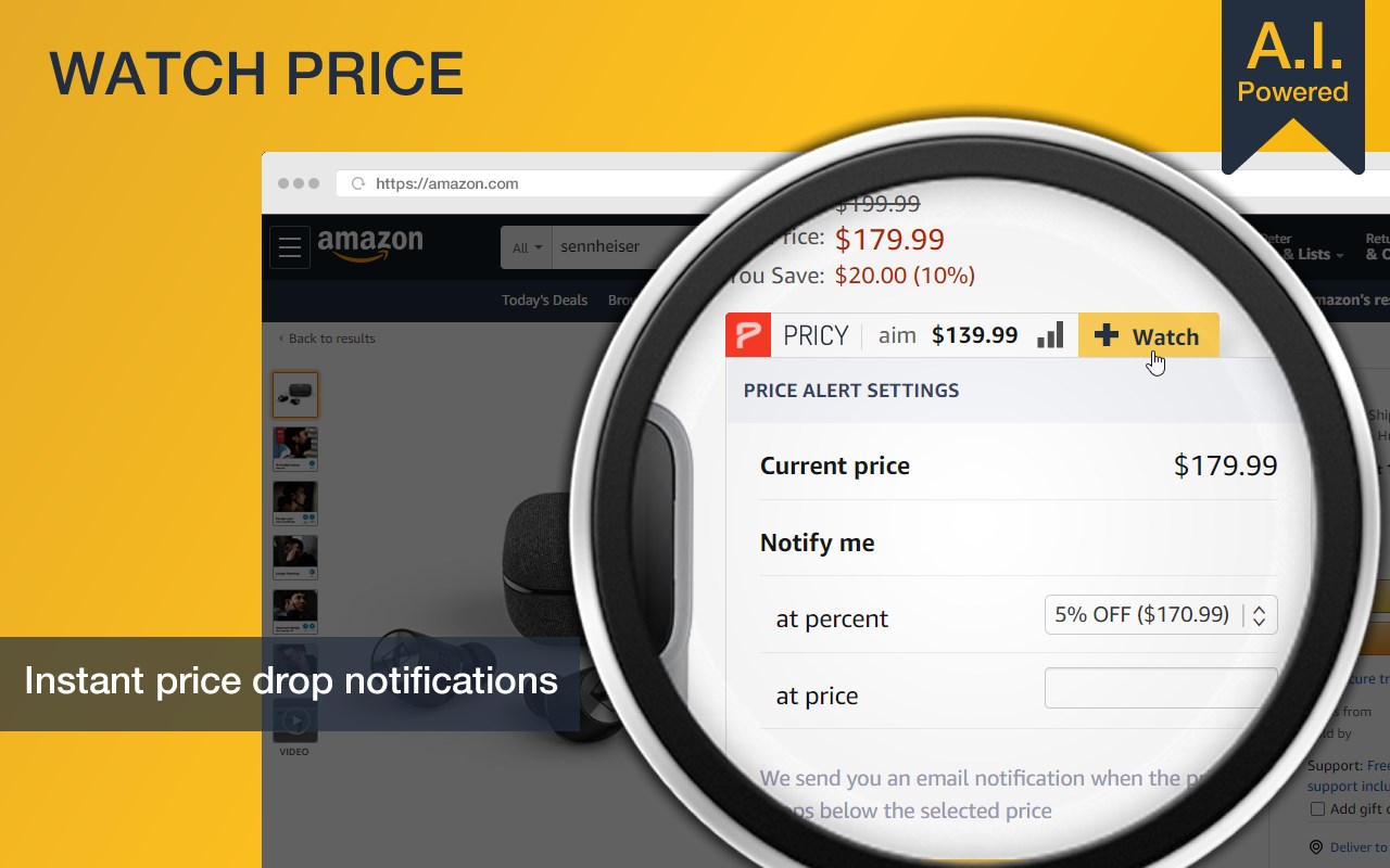 Pricy - Amazon Price Watch