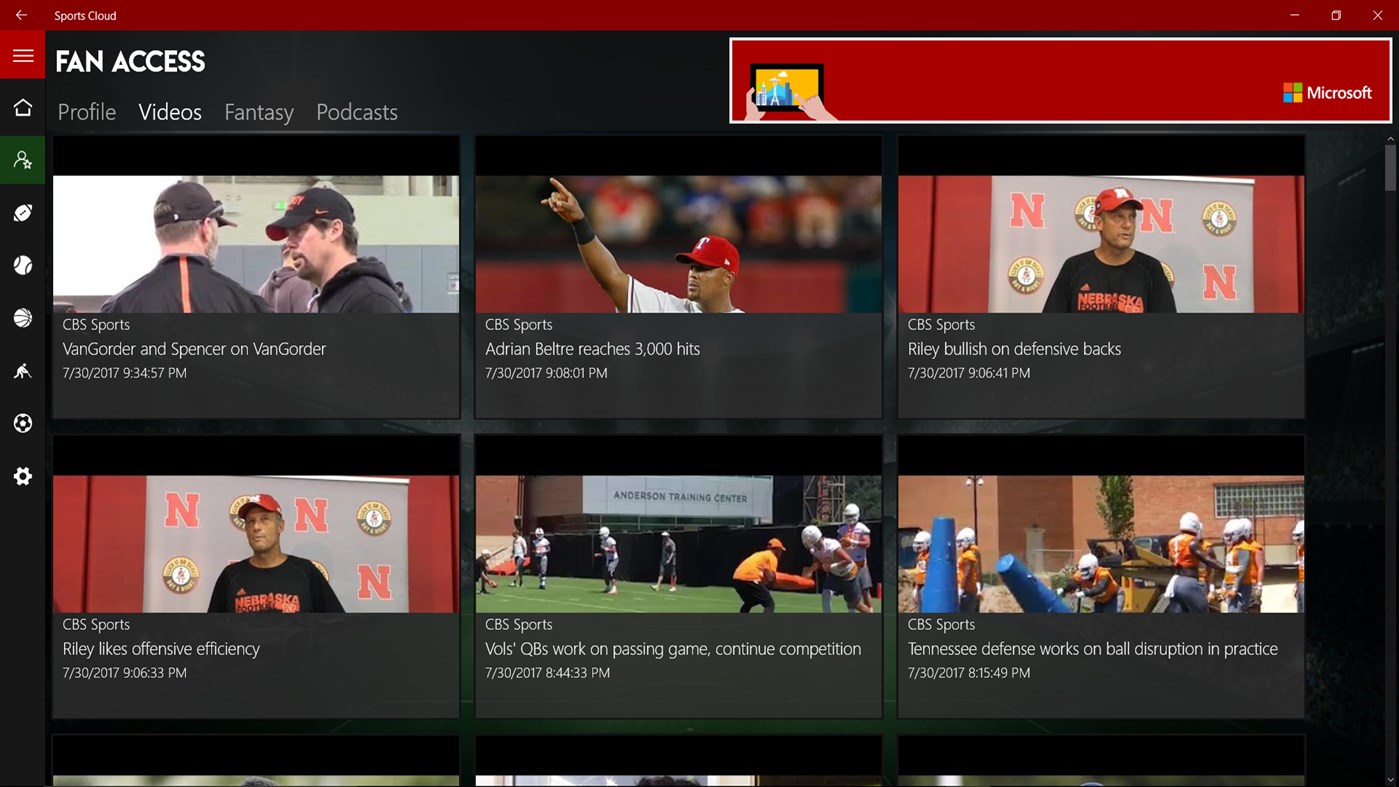 #3. Sports Cloud (Windows) By: Neuralnet, LLC