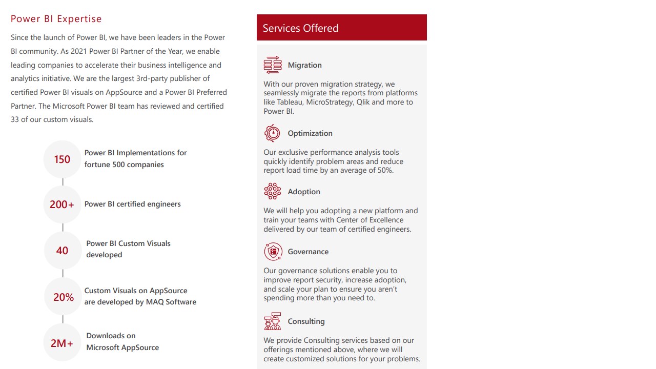 Snapshot 1 of Power BI for Business Analytics: 1-Day Workshop