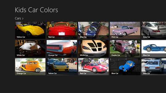 Kids Car Colors screenshot 1