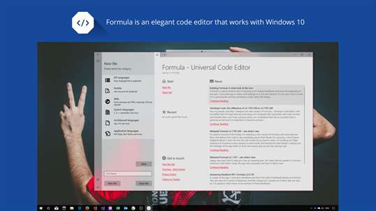 Formula - Universal Code Editor screenshot 2