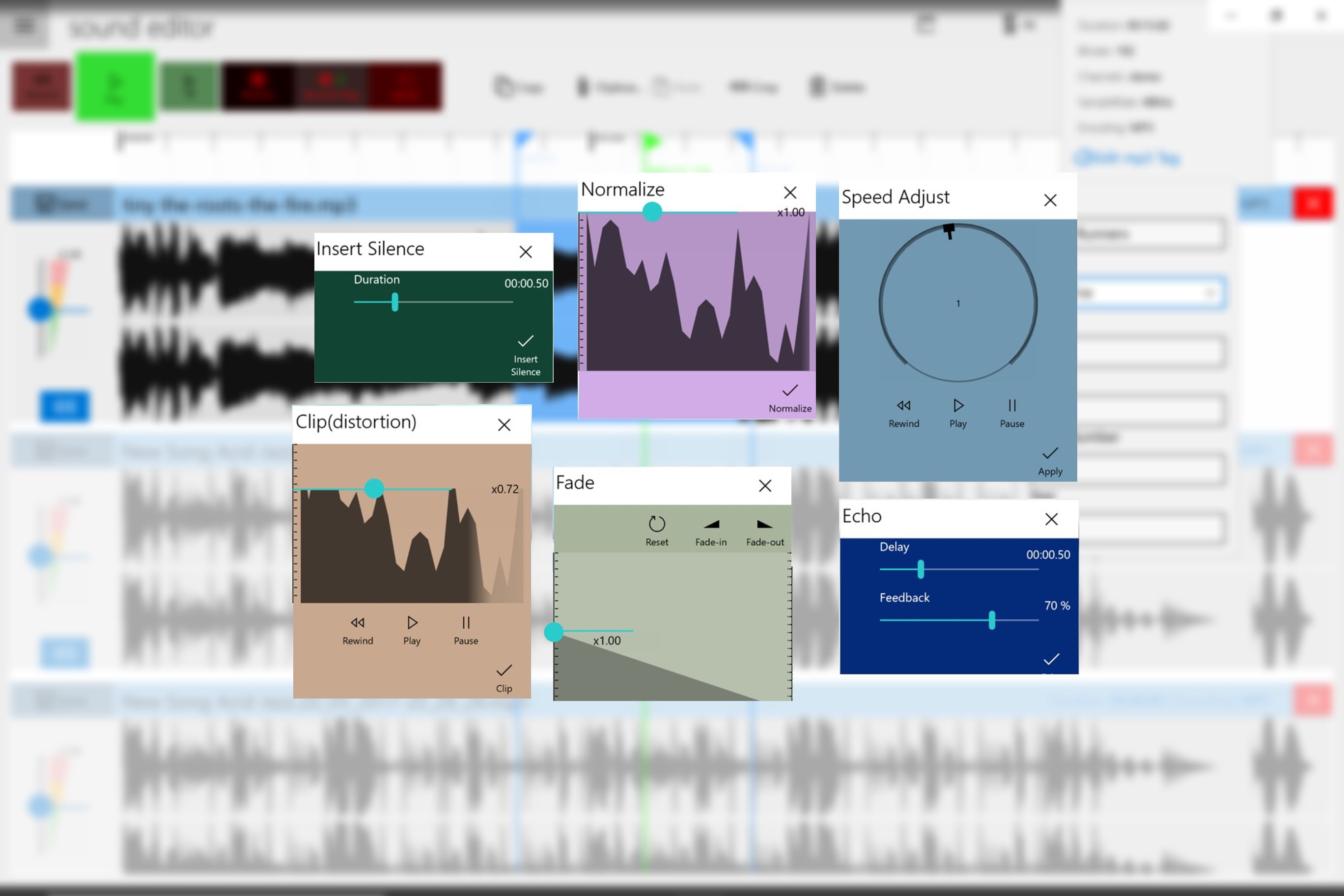 Sound Editor for Windows 10