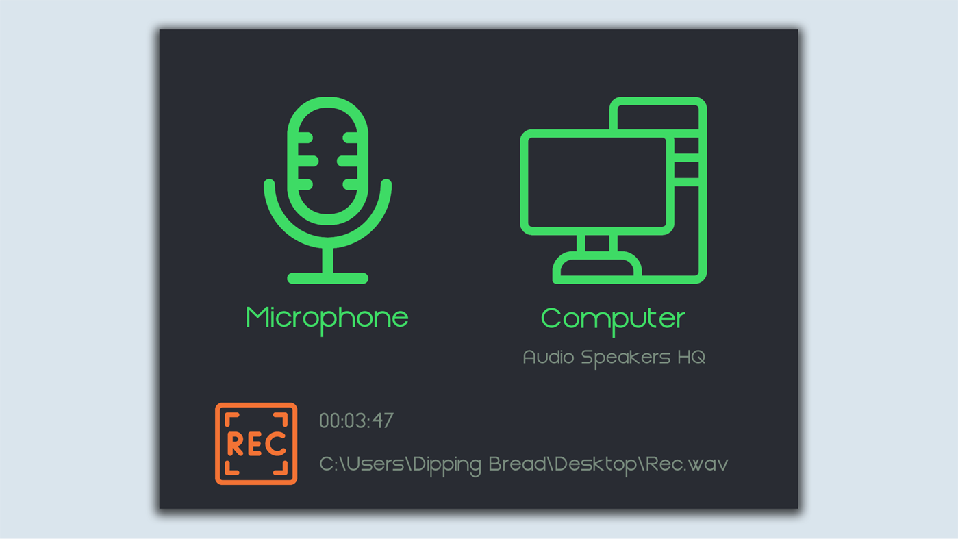 #1. Audio & Microphone Recorder (Windows) Με: Dipping Bread