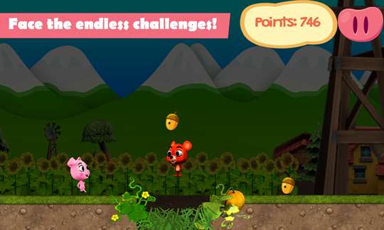 Adventure Pig Game: Battle Run  screenshot 3