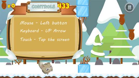 Flying Cat Christmas Games screenshot 2