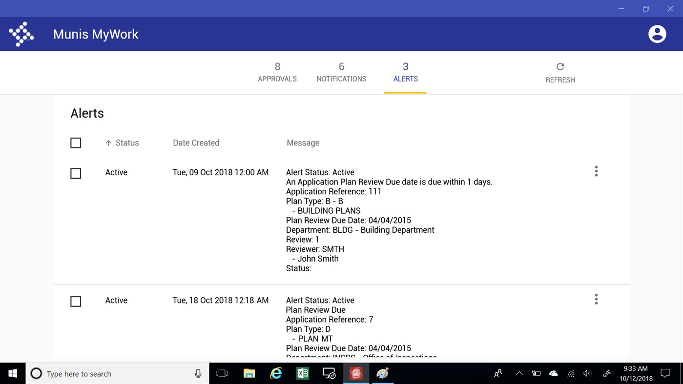 #3. Munis My Work (Windows) By: Tyler Technologies Inc