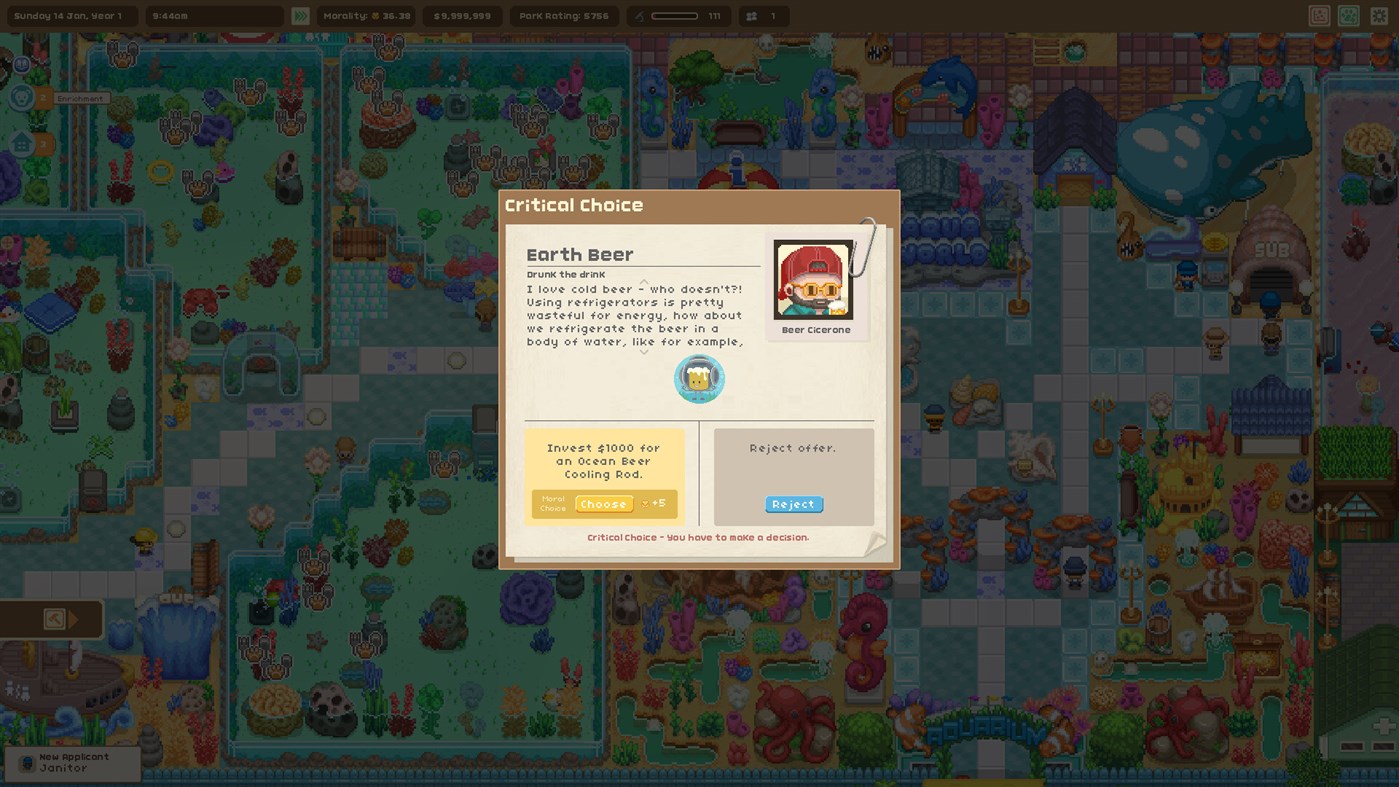 #10. Let's Build a Zoo - Aquarium Odyssey DLC (Windows) بواسطة: No More Robots