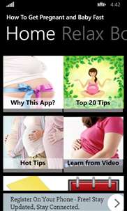 How To Get Pregnant and Baby Fast screenshot 1