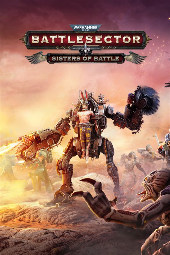 Warhammer 40,000: Battlesector - Sisters of Battle Xbox Series X|S and Xbox One cover art