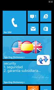 Spanish English Dictionary+ screenshot 1