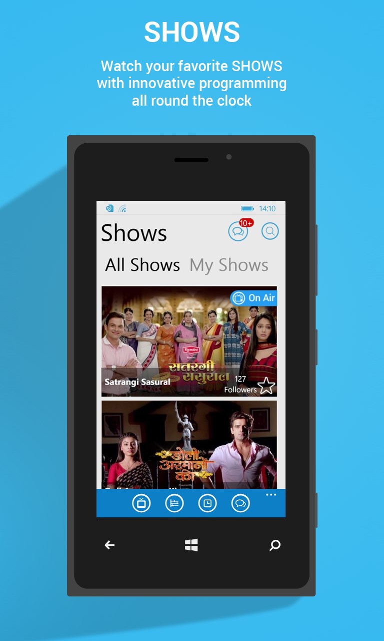 ZEE TV for Windows 10 Mobile