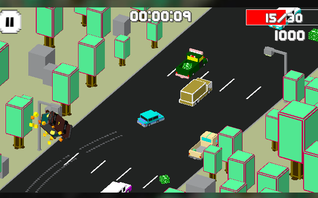 Cubic Cars Highway Game