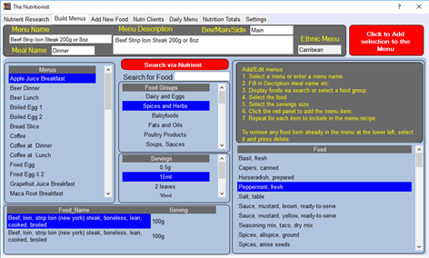 TheNutritionist Screenshots 1