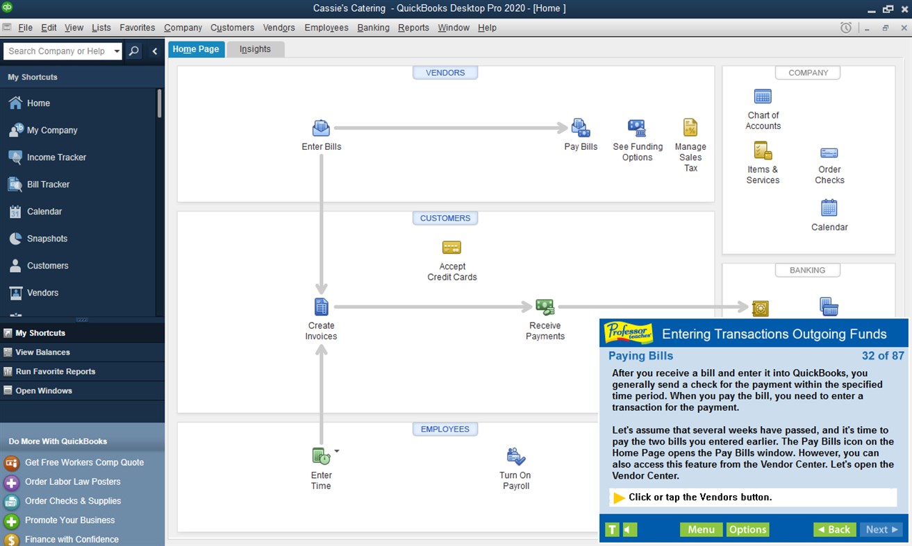 #3. Professor Teaches® QuickBooks 2020 Tutorial Set (Windows) Με: Individual Software Inc.