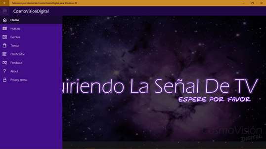Television por Internet de CosmoVisión Digital para Windows 10 screenshot 4
