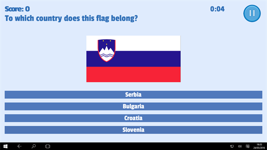 European Flags Challenge screenshot 2