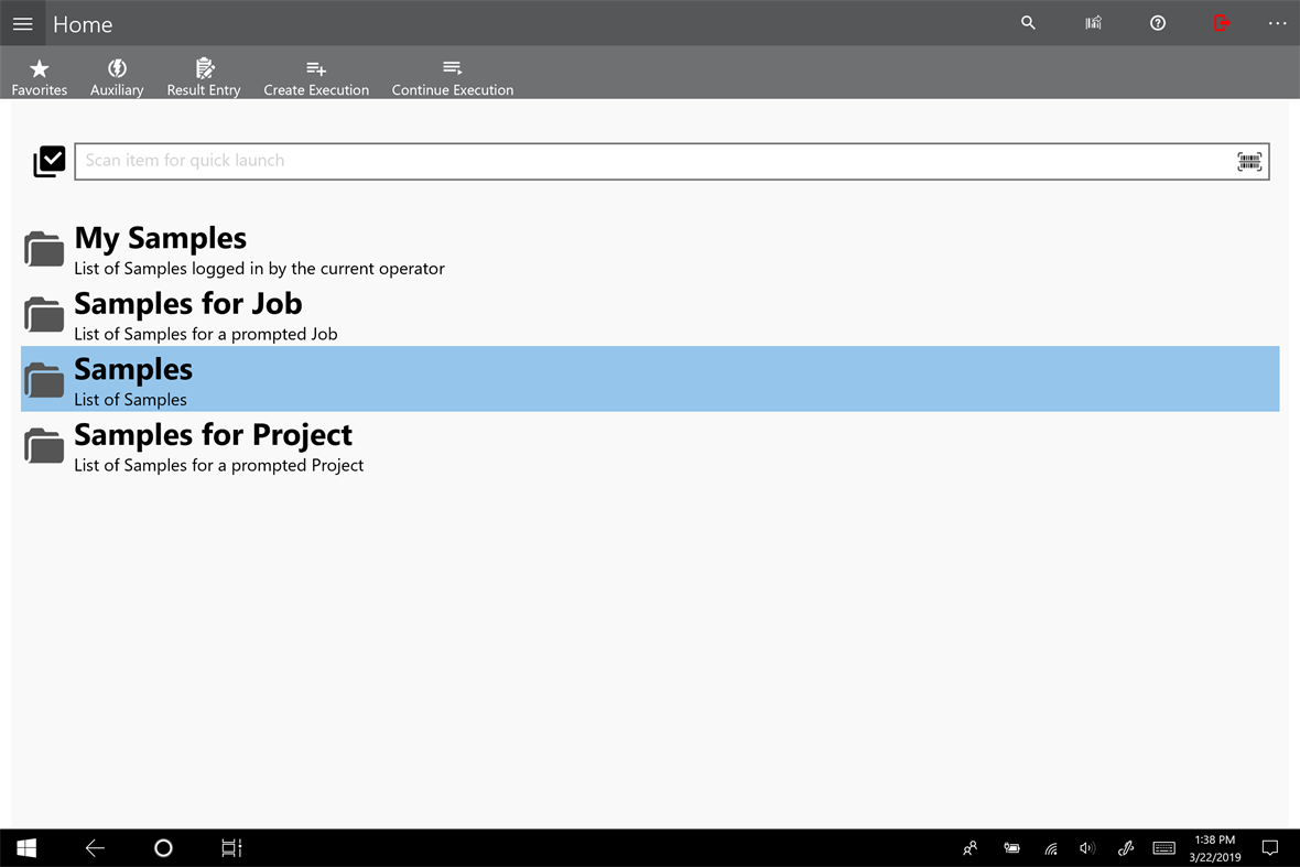 #5. SampleManager Mobile (Windows) By: Thermo Fisher Scientific