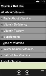 Essential Vitamins for Disease Cure - Simple Ways screenshot 2
