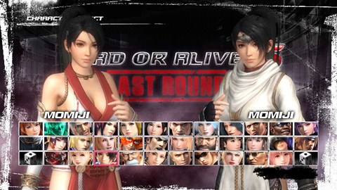 Pesonaje de DEAD OR ALIVE 5 Last Round: Momiji