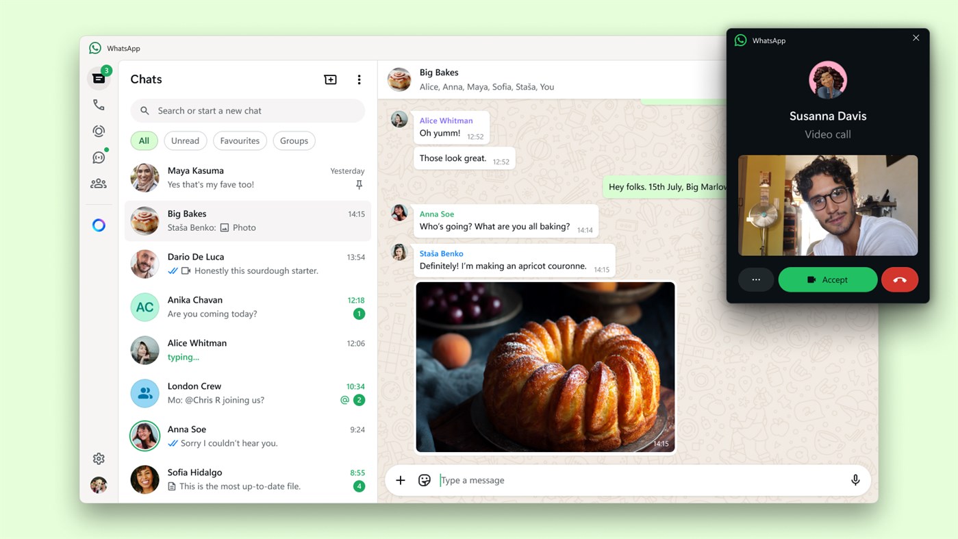 #2. WhatsApp (Windows) Przez: WhatsApp Inc.