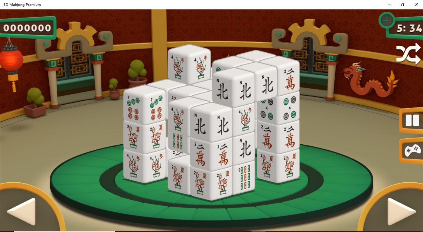 #1. 3D Mahjong Premium (Windows) 由: Central software