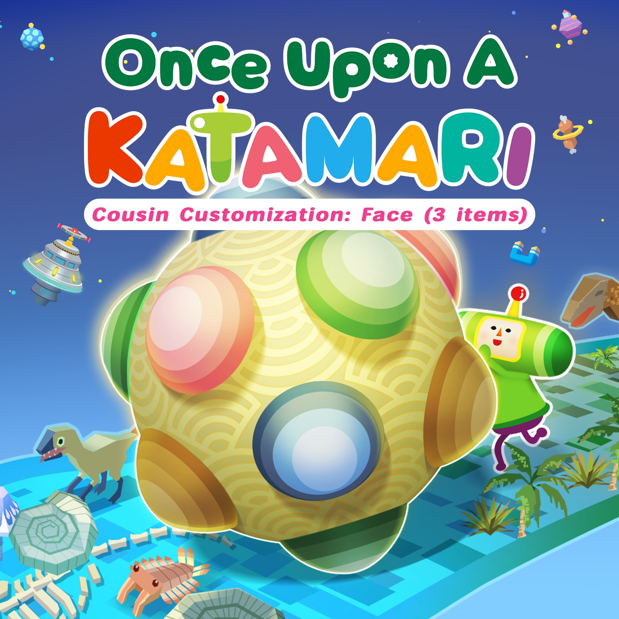 Once Upon A KATAMARI - Cousin Customization: Face (3 items)