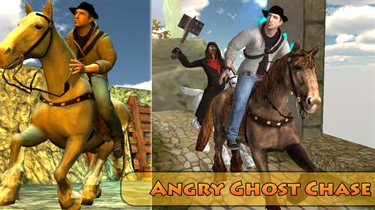 Temple Horse Run - Crazy Ghost Chase Brave Rider screenshot 4