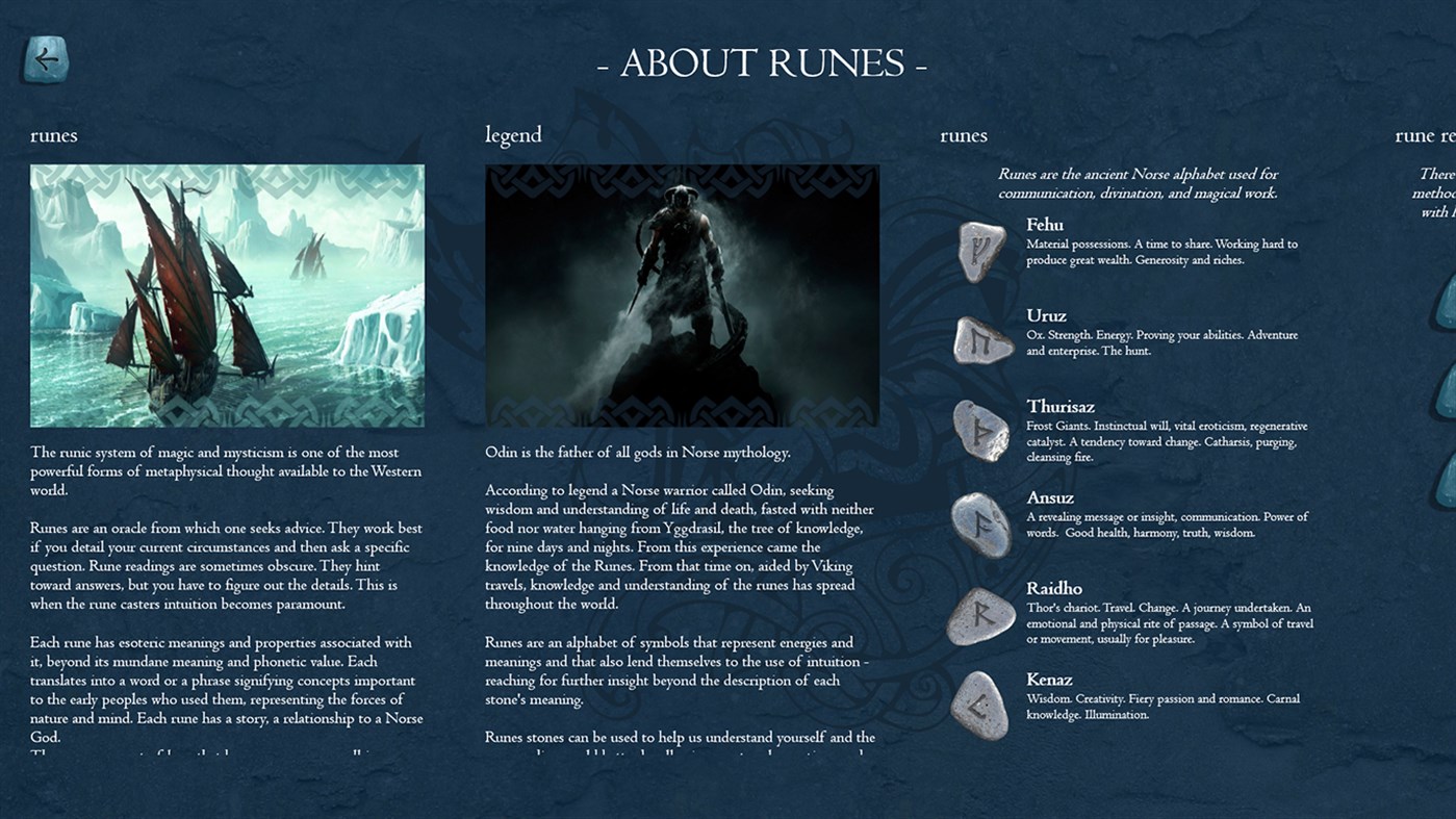 #5. Rune Reading (Windows) Bởi: Good2Create