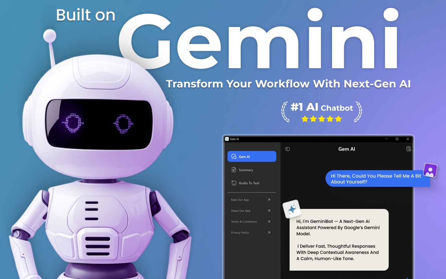 Gemaiy - AI Chatbot screenshot