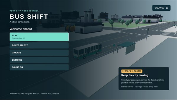 Bus Shift: City Lines — 1