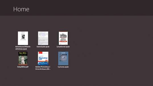 MyeBooks screenshot 1