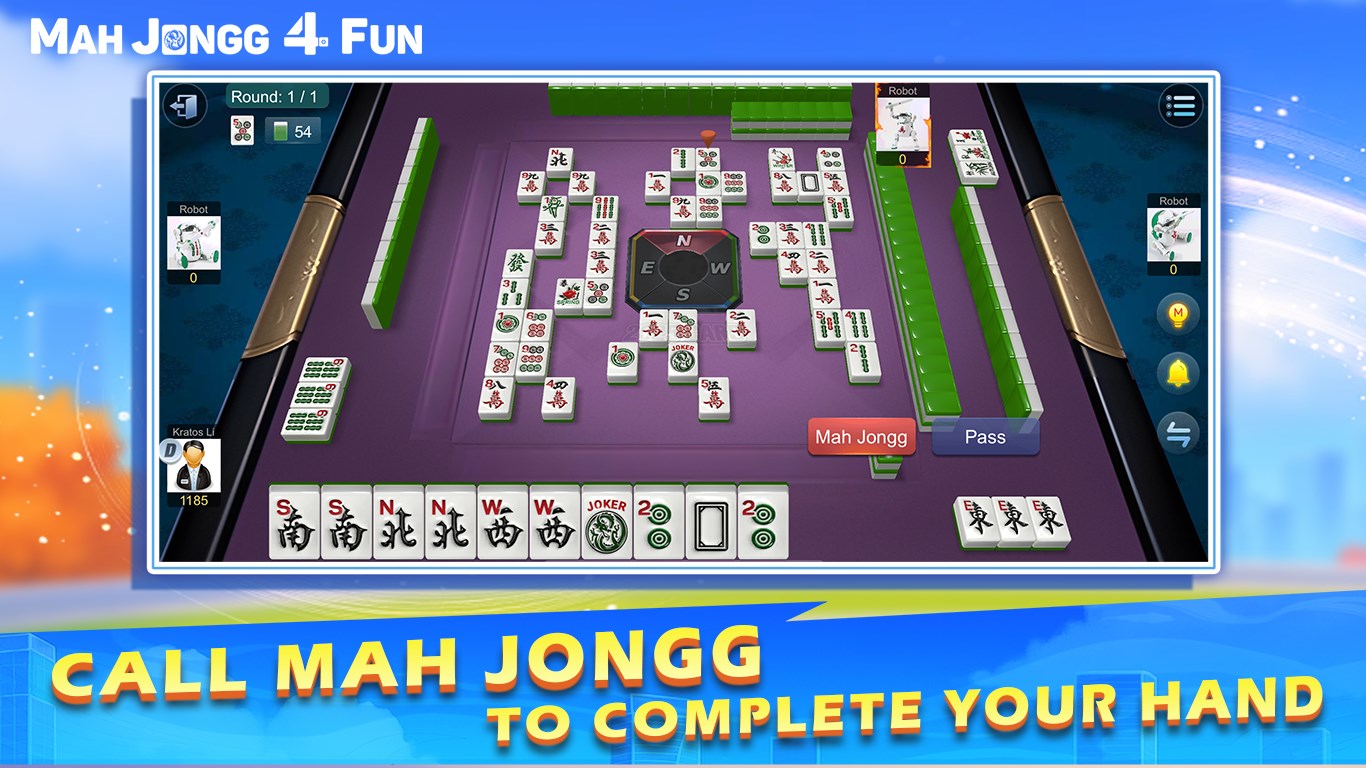 MahJongg4Fun screenshot
