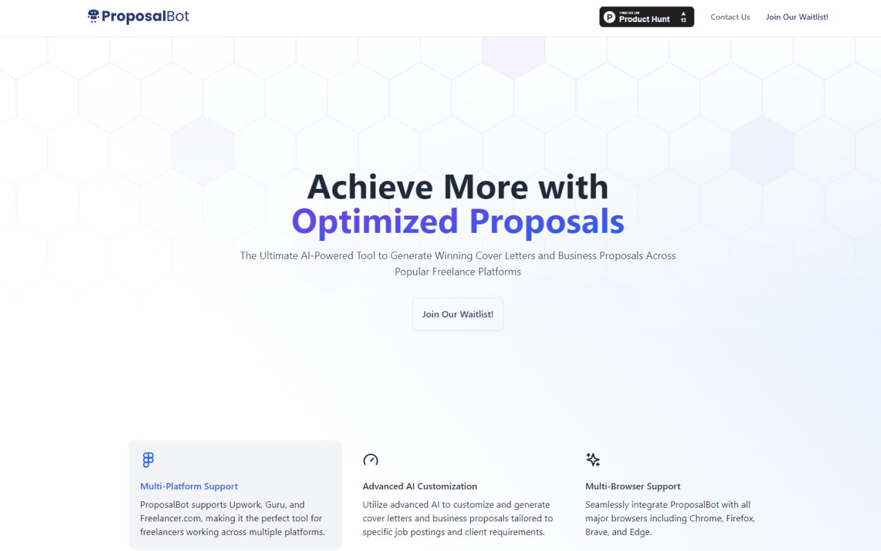 ProposalBot (formerly Upwork Cover Letter Job AI)