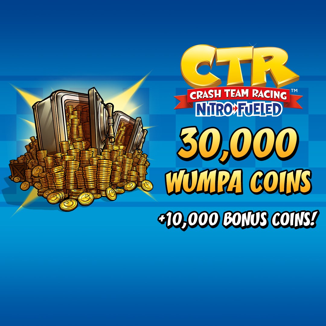 Crash™ Team Racing Nitro-Fueled - 30.000 (+10.000) Wumpa-Münzen