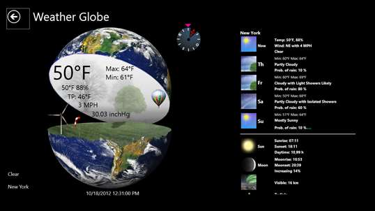 Weather Globe screenshot 5