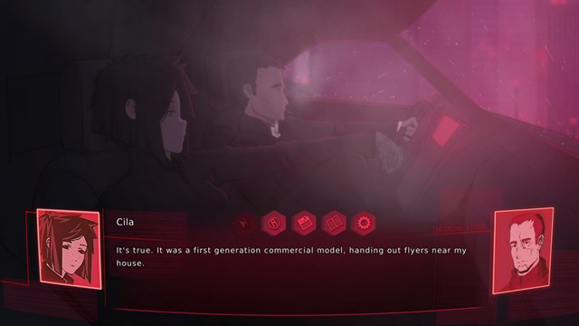 Synergia - A Cyberpunk Thriller Visual Novel screenshot 1