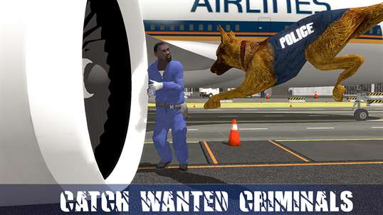 Police Dog Airport Criminal Chase - Arrest Robbers screenshot 5