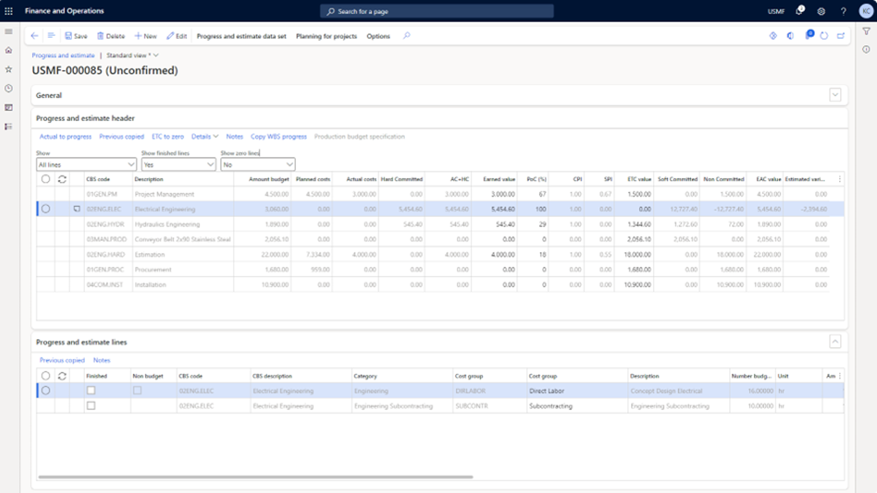 Snapshot 3 of Axtension Project Management