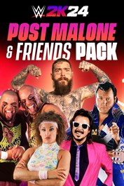 WWE 2K24 Post Malone & Friends Pack