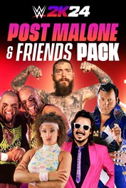 Pacote Post Malone & Friends para WWE 2K24