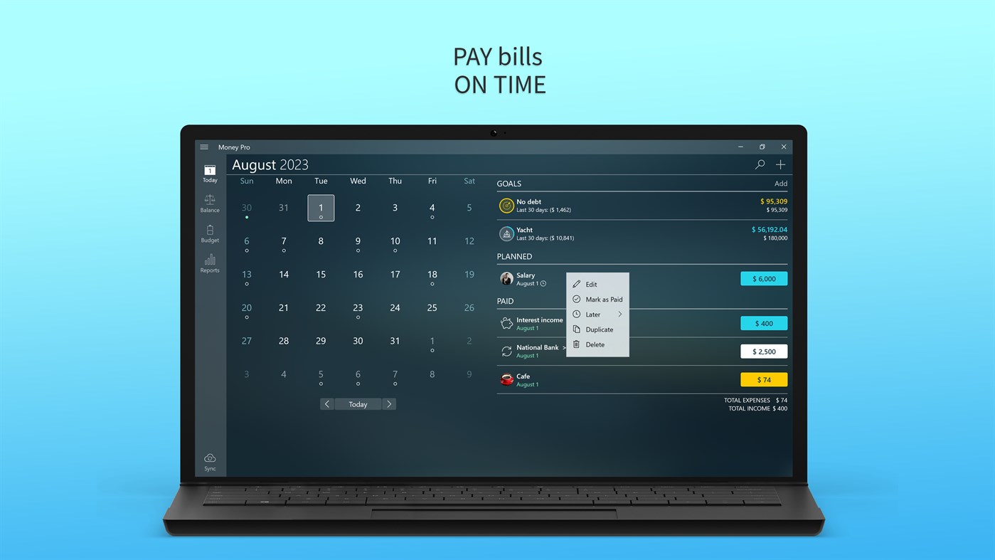 #3. Money Pro: Personal Finance (Windows) di: iBear LLC