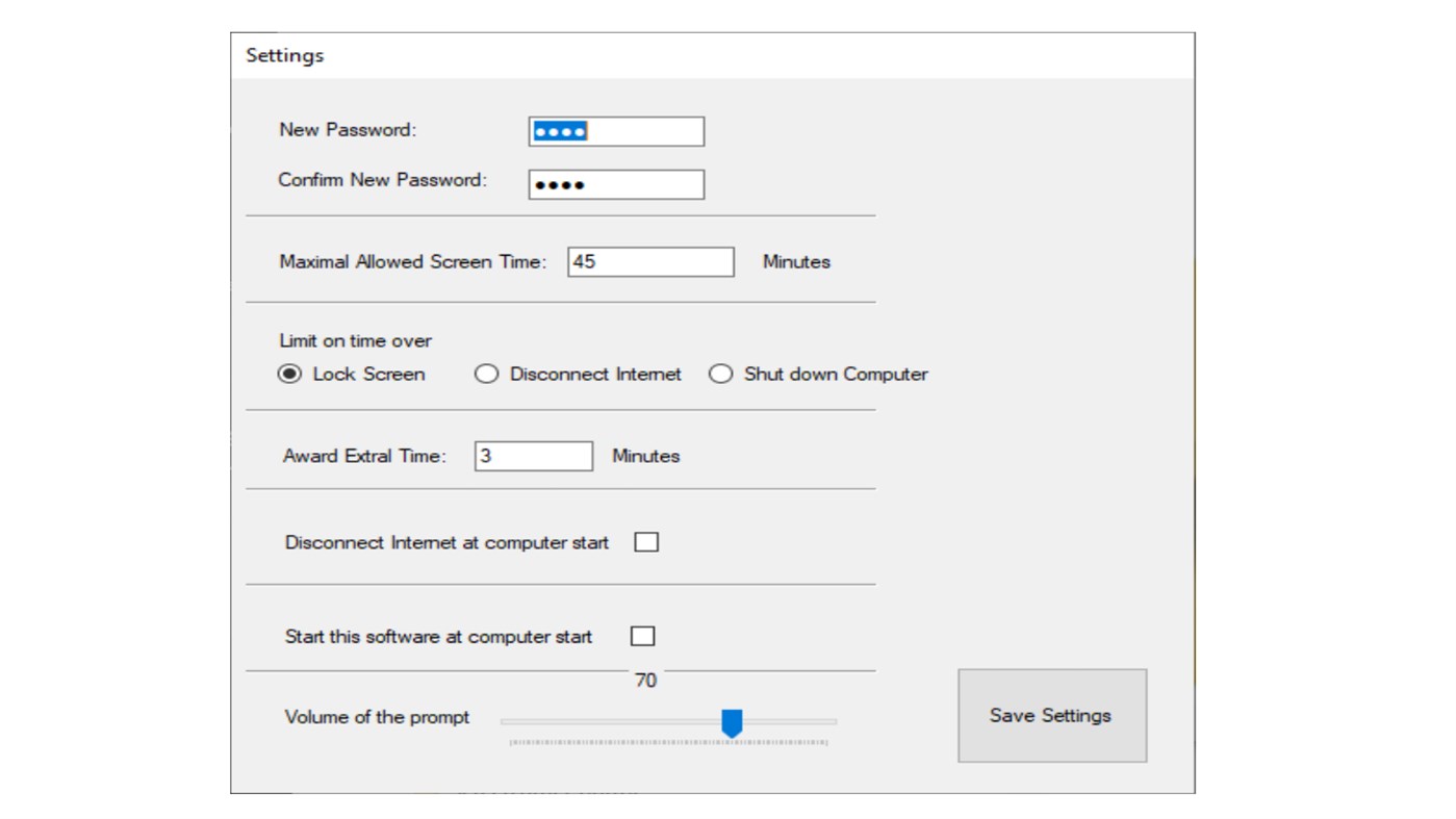 #3. Screen Time Control for Kids Pro with Schedule (Windows) Av: Top Freeware
