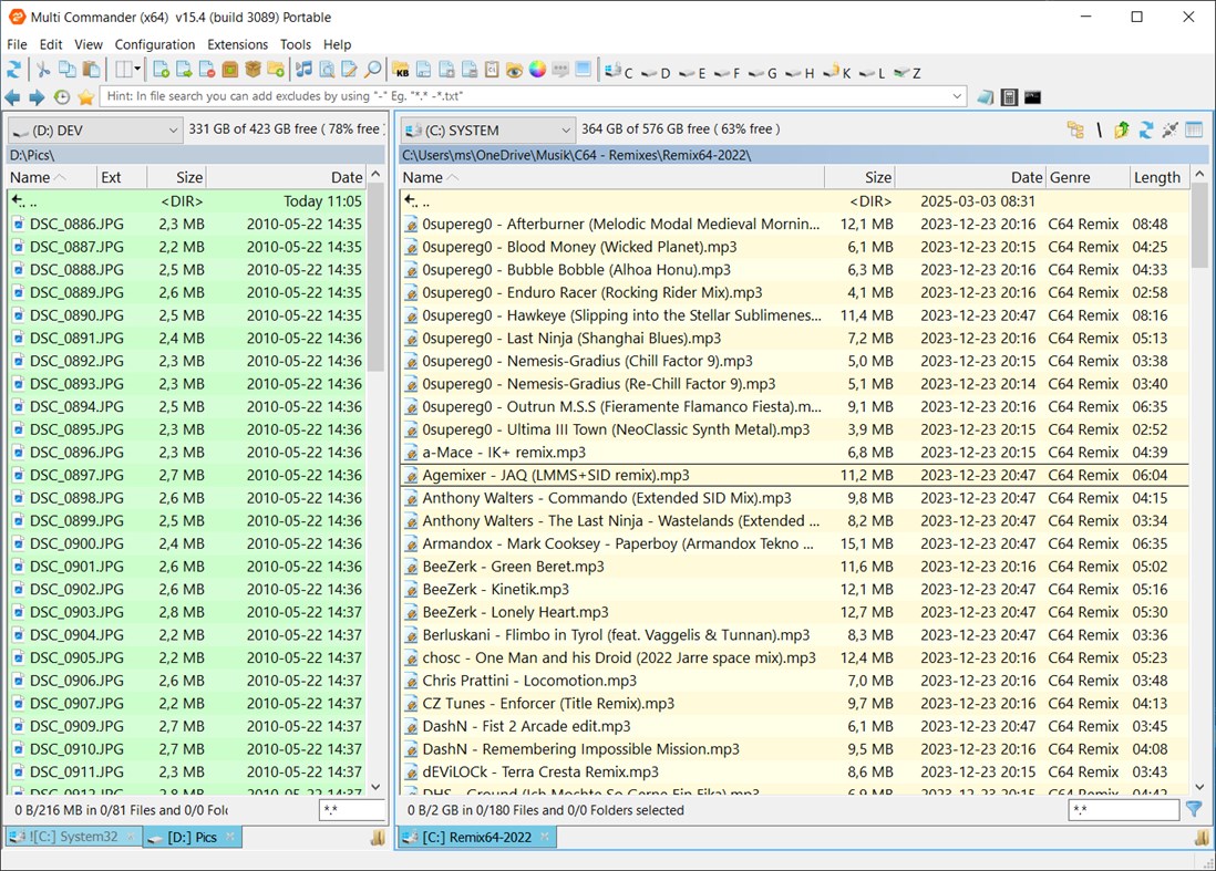 #6. MultiCommander SE (Store Edition) (Windows) 由: Mathias Svensson