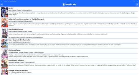 J-Novel Club Client (Unofficial) Screenshots 1