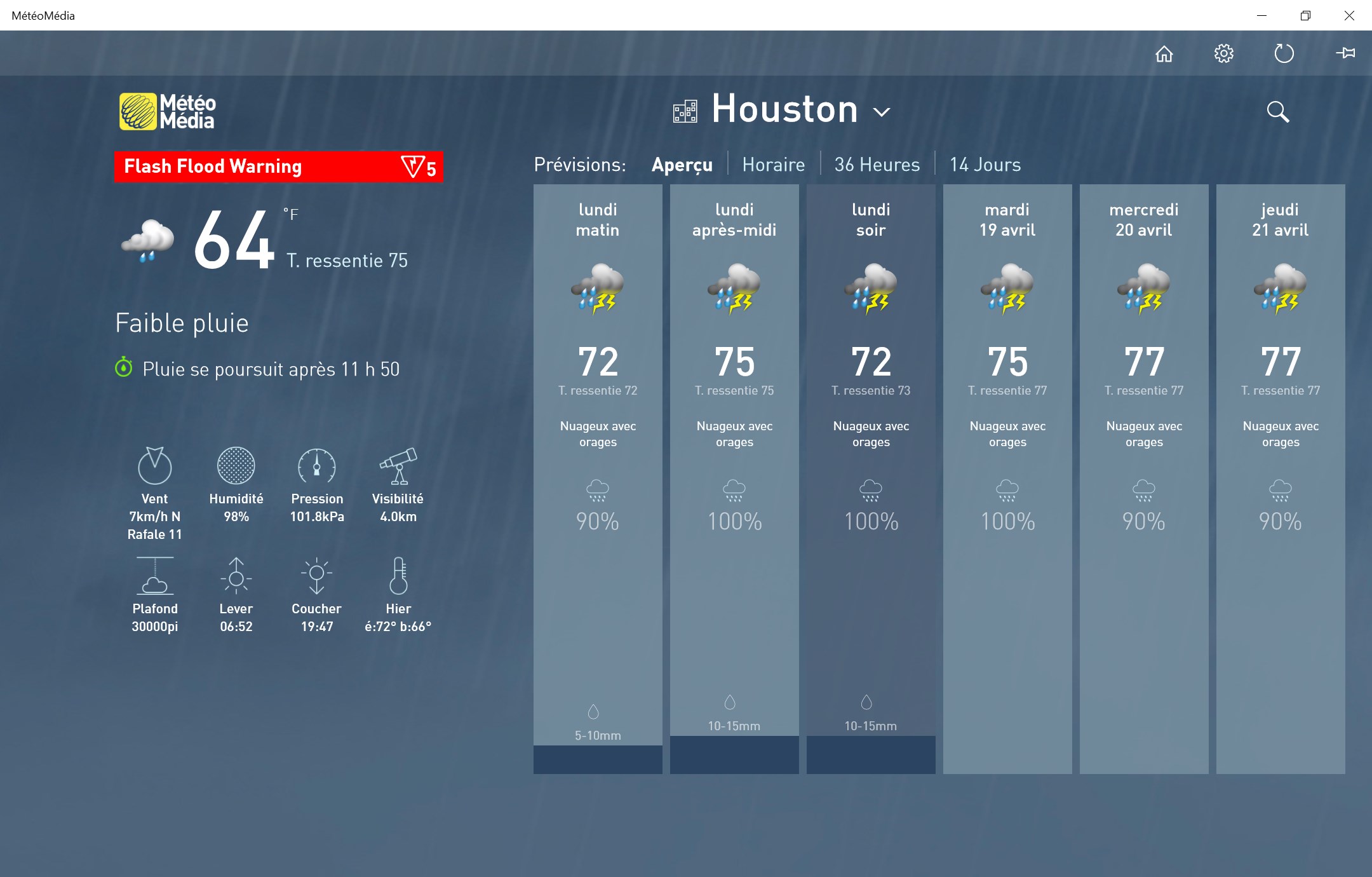 meteomedia windows 10