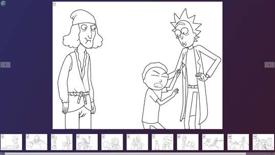 Rick and Morty Paint screenshot 2