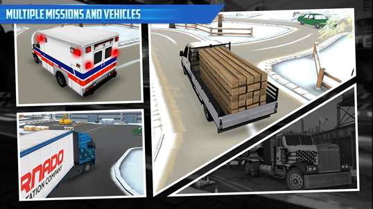 Trucking 3D! Construction Delivery Simulator screenshot 5