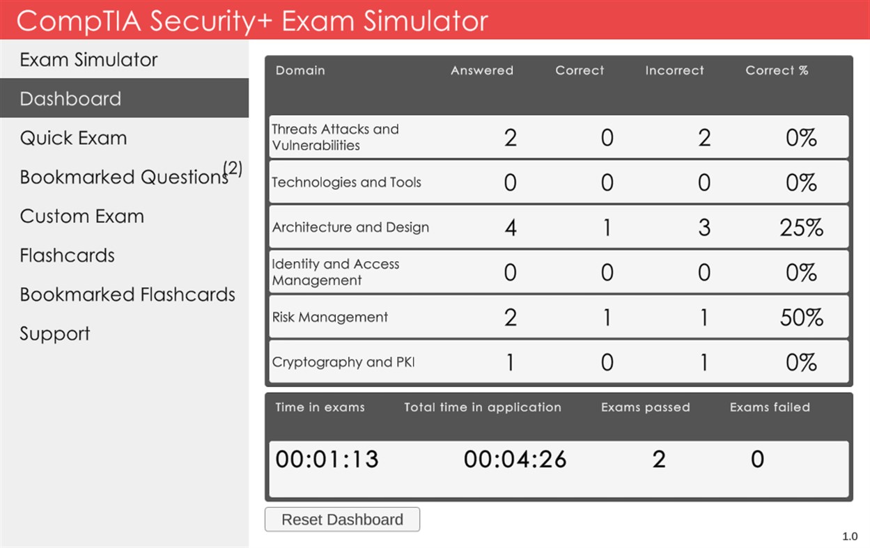 #1. CompTIA Security+ Exam Simulator (Windows) Av: NewSystem