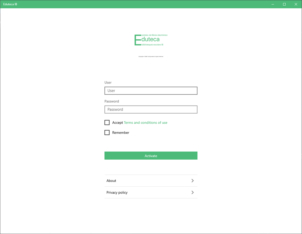 #1. Eduteca IB (Windows) Podle: ODILO TID SL