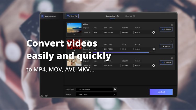 Duo Video Converter - MP4 Converter - PC - (Windows)